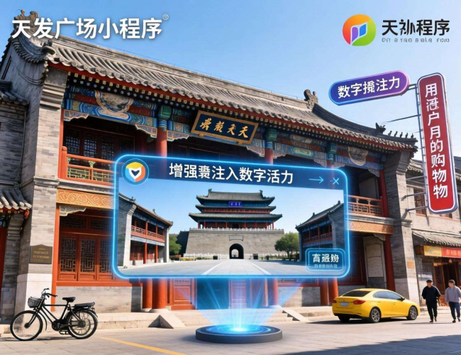 天发广场小程序开发：开启商业新体验，打造便捷消费新场景