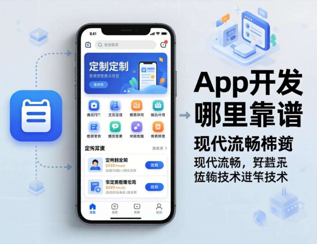 定制app开发哪里靠谱？这些要点帮你选对开发方