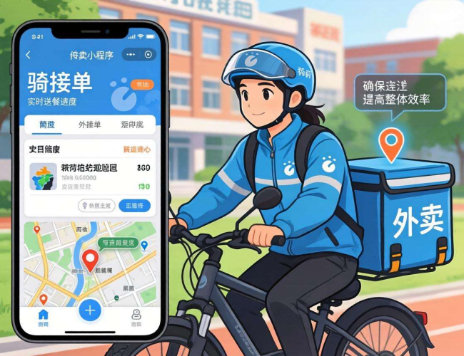 收钱吧校园外卖小程序开发：开启校园餐饮便捷新体验