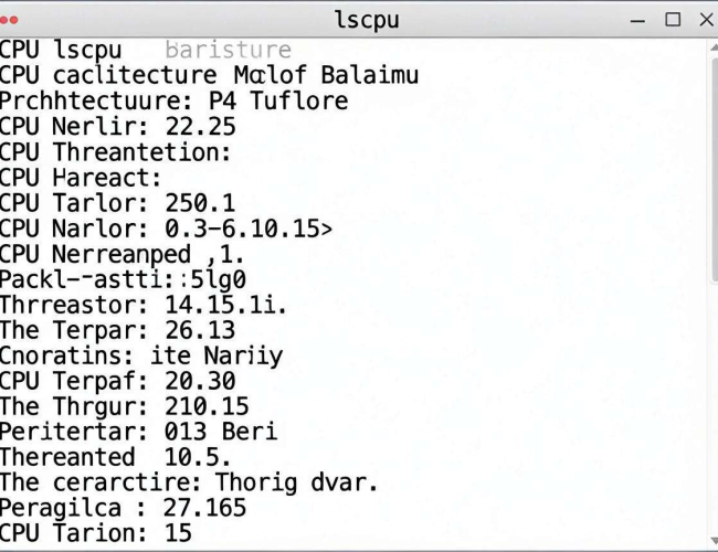 Linux服务器查看CPU的方法全解析,轻松掌握系统硬件状况 Linux服务器查看CPU的方法全解析,轻松掌握系统硬件状况