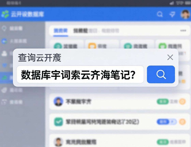 小程序云开发数据库模糊查询技巧与应用案例解析