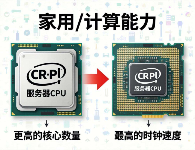 家用CPU与服务器CPU大不同，这些区别你了解吗？