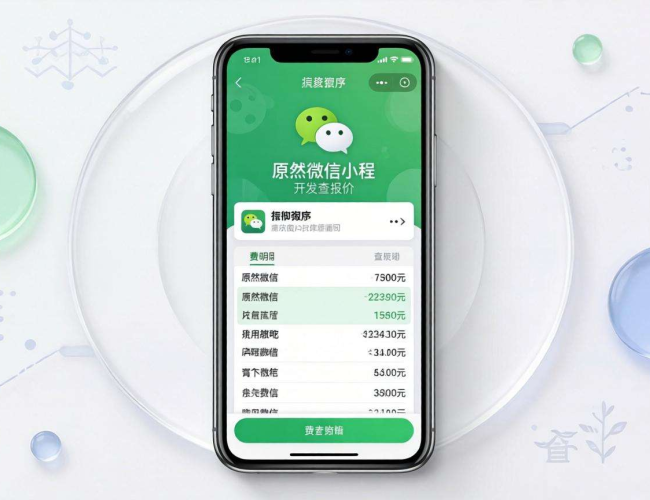 原生微信小程序开发报价大揭秘，不同功能价格差异几何？