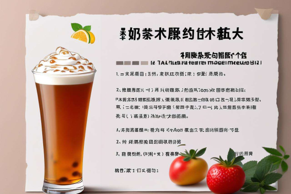 奶茶店合同范本模板大全