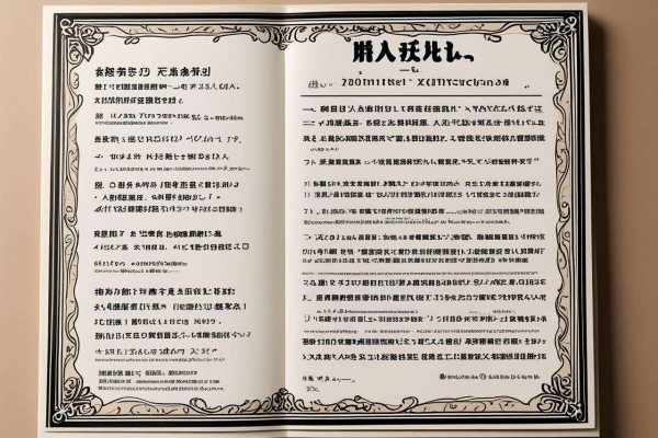 日语合同文体の書き方について