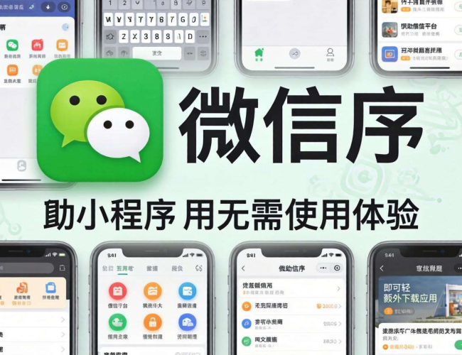 开发微信小程序的四大优势，助企业开启流量新征程