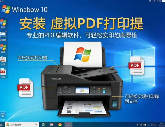 Windows 10安装PDF虚拟打印机全流程指南