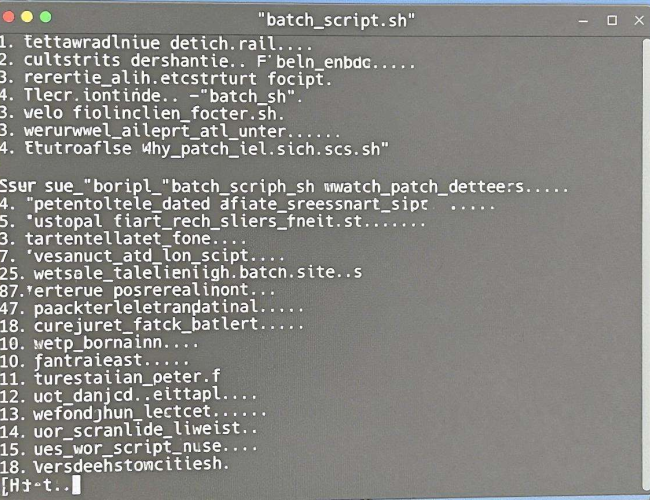 Linux系统中执行批处理文件的方法与操作指南 Linux系统中执行批处理文件的方法与操作指南