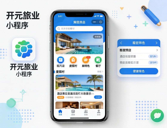 开元旅业开发小程序，开启便捷旅游新体验