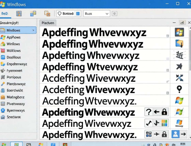 Windows系统查找已安装字体的方法 Windows系统查找已安装字体的方法