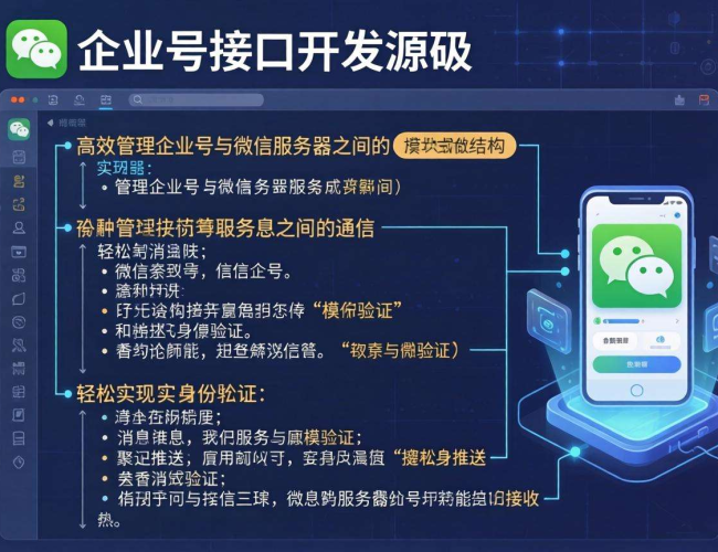 微信企业号接口开发源码解析与实战应用